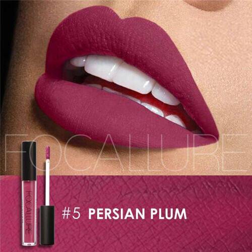 plum color matte lipstick