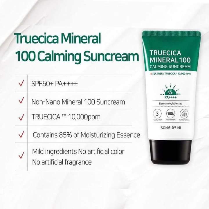 some by mi truecica mineral 100 calming sunscreen