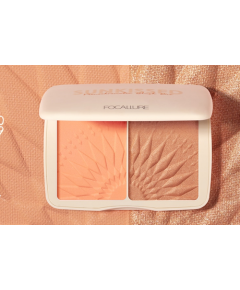 Focallure Sunkissed Monochromatic Duo Blush Palette