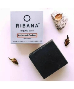 RiBANA Activated Carbon Soap-95gm