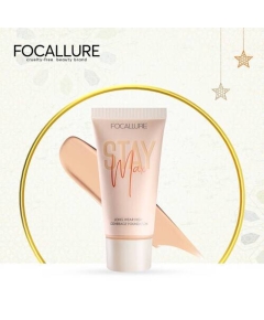 FOCALLURE STAYMAX Pore-Blurring Matte Flawless Foundation #6 - Honey