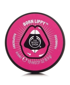 The Body Shop Born Lippy Pot Lip Balm Raspberry