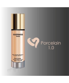 Guerniss Cover Matte Foundation 30ml - Porcelain 1.0