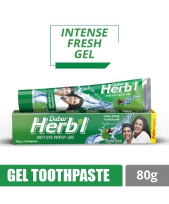 Dabur Herb'l Intense Fresh Gel Toothpaste 80 gm