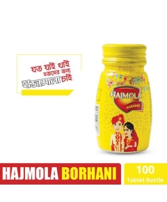 Dabur Hajmola Borhani 100 Tab. Bottle