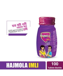 Dabur Hajmola Imli 100 Tablets Bottle