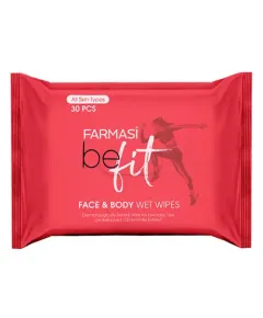 Farmasi Be Fit Wet Wipes 30 Pcs