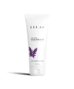 LILAC Brightening Face Wash Dry And Sensitive Skin 120ml