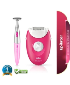 Braun Silk-Epil 3 SE3-420 Epilator Bikini Trimmer For Women