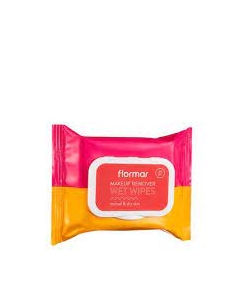 Makeup Remover Wet Wipes Flormar 20's: Normal & Dry Skin