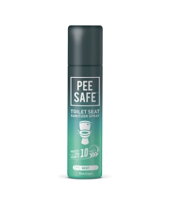 Pee Safe Toilet Seat Sanitizer Spray 75ml Mint