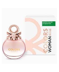 Benetton Colors Rose Woman Eau De Toilette (80ml)