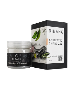 Ribana Activated Charcoal Face Pack 50 gm