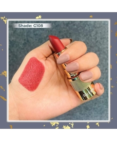 Guerniss Soft Burnt Matte Makeup Holding lipstick G08 - 3g