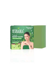 Herbalika Handmade Neem Tulshi Herbal Soap