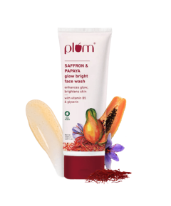 Plum Saffron & Papaya Glow Bright Face Wash