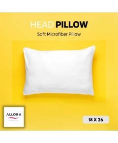 Microfiber Head Pillow (18″x 26″)