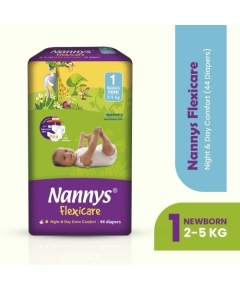 Nannys Flexicare Diaper Premium- Mini+(4-6 kg)