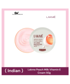 Lakme Peach Milk Vitamin E Moisturiser Cream 50g