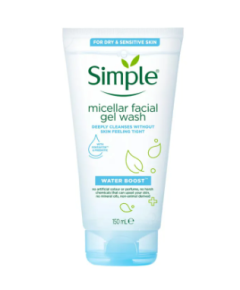 Simple Water Boost Micellar Facial Wash,150ml