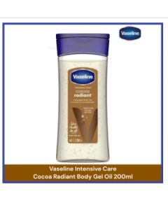 Vaseline Intensive Care Cocoa Radiant Vitalizing Body Gel Oil 200ml - Body Oil