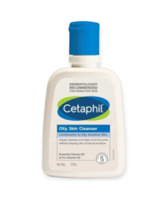 Cetaphil Oily Skin Cleanser Face Wash, 125ml