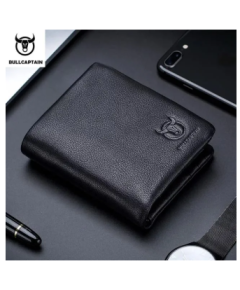 Bullcaptain 100% Leather Wallet For Men