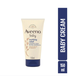 Aveeno Baby Soothing Relief Emollient Cream - 150ml (Baby Cream)