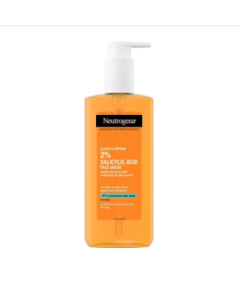 NEUTROGENA Clear & Defend 2% Salicylic Acid Face Wash 200ml - Oil Free Face Wash