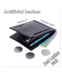 Black Luxury Short Slim Male Purses Money Clip Credit Card Money Portfel Wallet