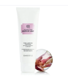 The Body Shop Drops Of Light Pure Clarifying Foam Face Wash - 125ml