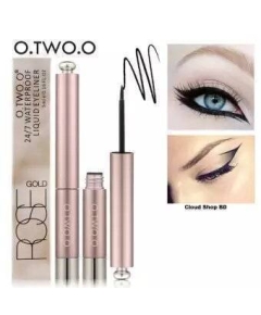 O.TWO.O Rose Gold Long-lasting Eye Liner - #B Black - 13gm