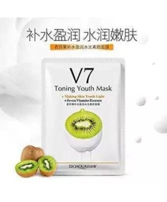 BIOAQUA V7 Toning Youth Facial Fruit Mask Kiwi